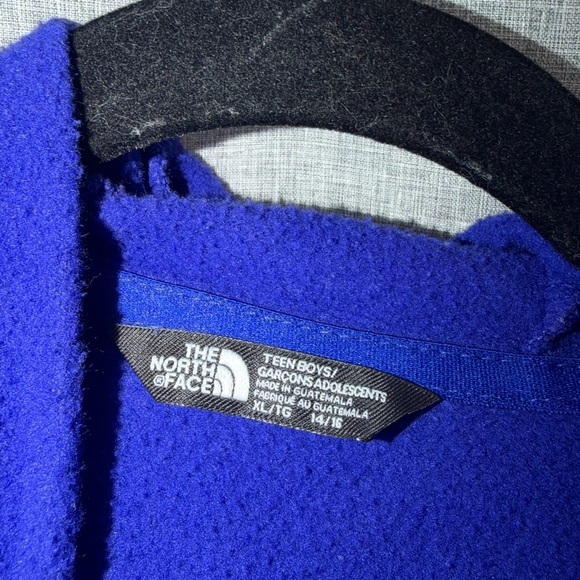 The North Face Boys Blue Hoodie XL - Picture 2 of 3
